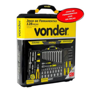 Jogo de Feramentas C/ Maleta 127pçs - Vonder