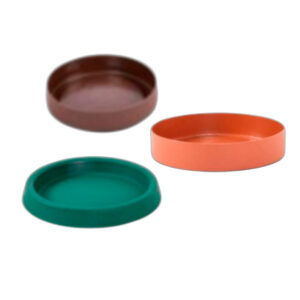 Prato P/ Vaso Varias Cores