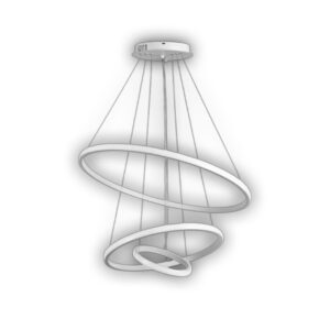 Lustre Pendente Taschibra Montreal Branco 3000K 45W