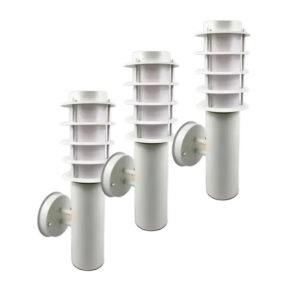 Kit 3 Arandelas Externas BRC 39cm Parede TLF-20 - Taschibra