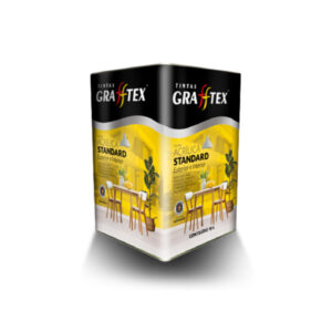 Tinta Acrílica Stand Branco Fosco 18LT - Grafftex