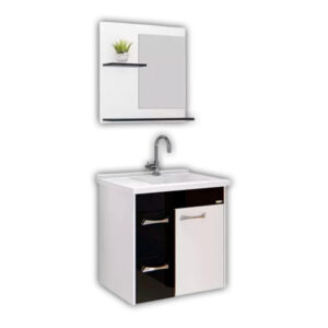 Gabinete Suspenso Kit Genova 2 Gavetas  55,4x58 - A J Rorato