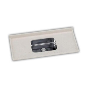 Pia Sintética Cuba Inox 120x55 Bege - A J Rorato