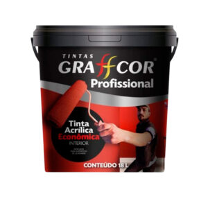 Tinta GraaffCor Acrílica Profissional Branco 18LT