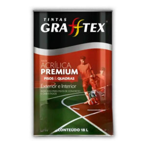 Tinta piso cinza chumbo - Grafftex