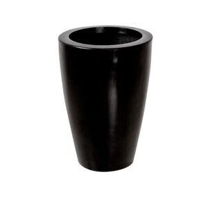 Vaso Cone Liso 55 preto - Vasap