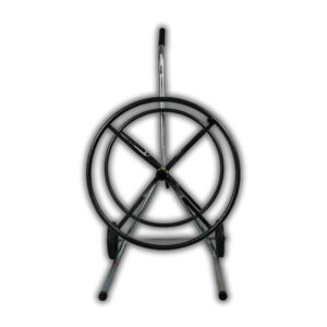 Suporte para mangueira Enrolar Metal 50Mt Carrinho GDE Epoxi
