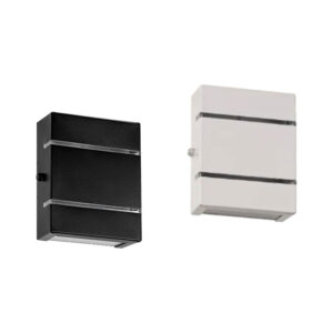 Arandela Decor D9 10W Preta/Branca - Homelux