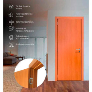 Kit Porta Completo Idealplac Imbuia B14 F80 Esqueda
