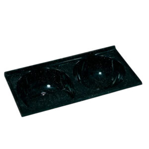 Tanque Sint Gran Duplo Preto Nº05 124x62cm - AJ Rorato