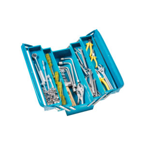 Caixa de Ferramentas Metal Sanfonada 5 Gavetas 50x20 Azul - Tramontina